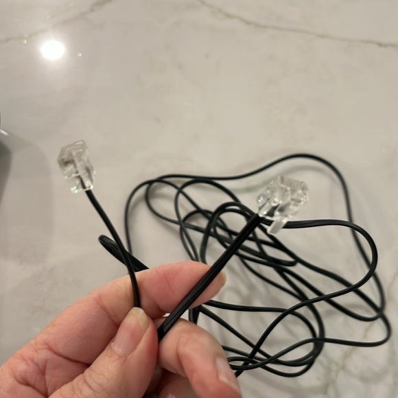 Retro table top phone. telephone redial flash. Black. - Picture 7 of 10